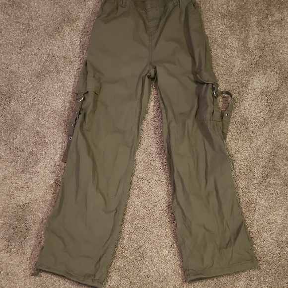 No Boundaries Pants - No Boundaries Khaki Cargo Pants
